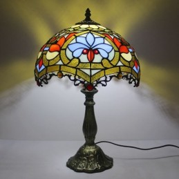 12-tolline Tiffany lamp,...