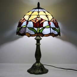 12-tolline Tiffany lamp,...