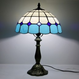 12-tolline Tiffany lamp,...