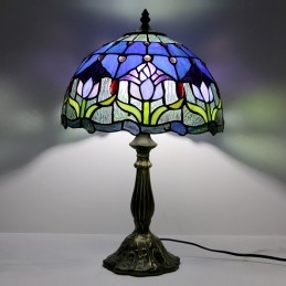 12-tolline Tiffany lamp,...