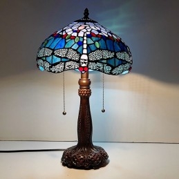 Tiffany lamp W12H22 tolline...